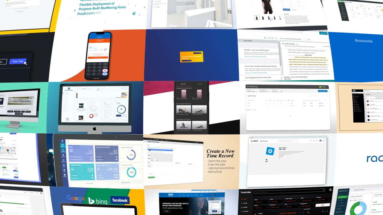 Product demo showreel video thumbnail